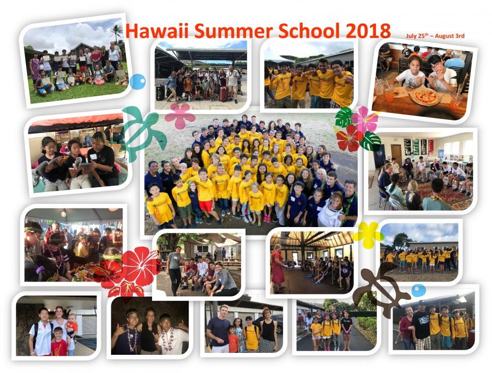 2018 Hawaii Summer School